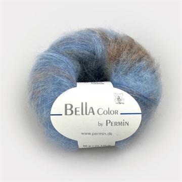 BELLA Color by Permin-883174 blå-beige-brun